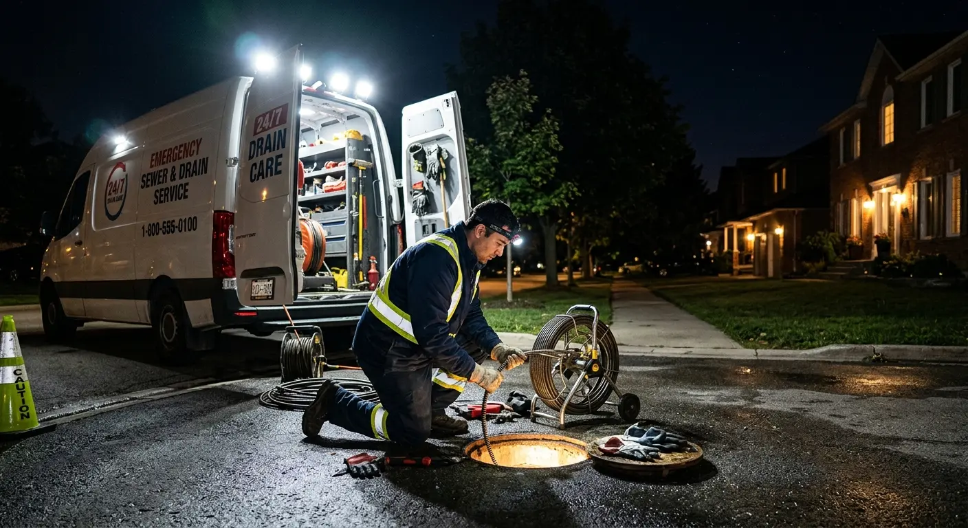 Sewer Line Cleaning in Crestwood, IL